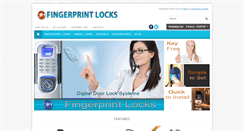 Desktop Screenshot of fingerprintlocks.com.au